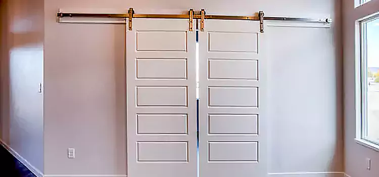 Glass Barn Door with Installation Hardware Kit Lake Charles